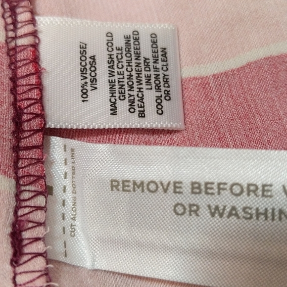 Loft Women's NWOT Striped Shorts w/Drawstring Size Medium - Picture 4 of 4